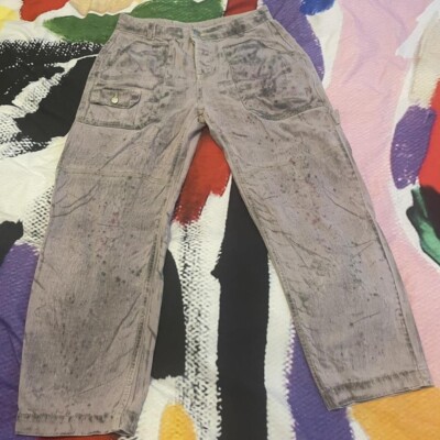 Urban Outfitters Carpenter Jeans Reclaimed Vintage Dye Splattered