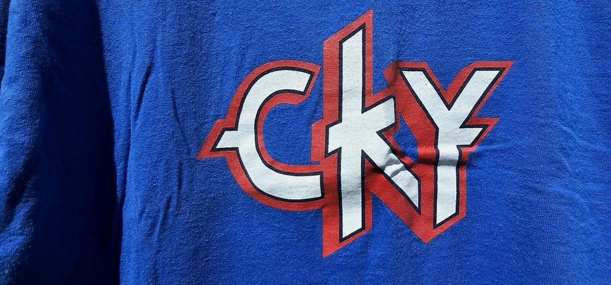 Cky - Light Blue Classic Logo Vintage T-Shirt | eBay