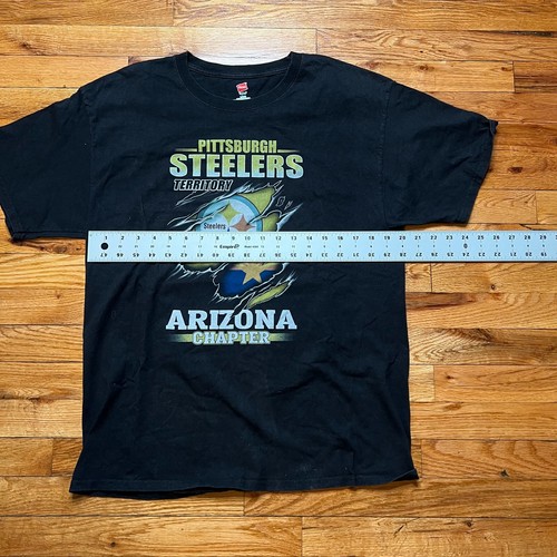 Pittsburg Steelers T-Shirt NFL Football Arizona Chapter - Größe L - schwarz - Bild 4 von 6