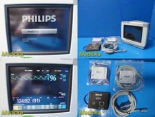 2011 Philips MP5T M8105AT (865120) Patient Monitor W/ Leads *TESTED* ~ 29346