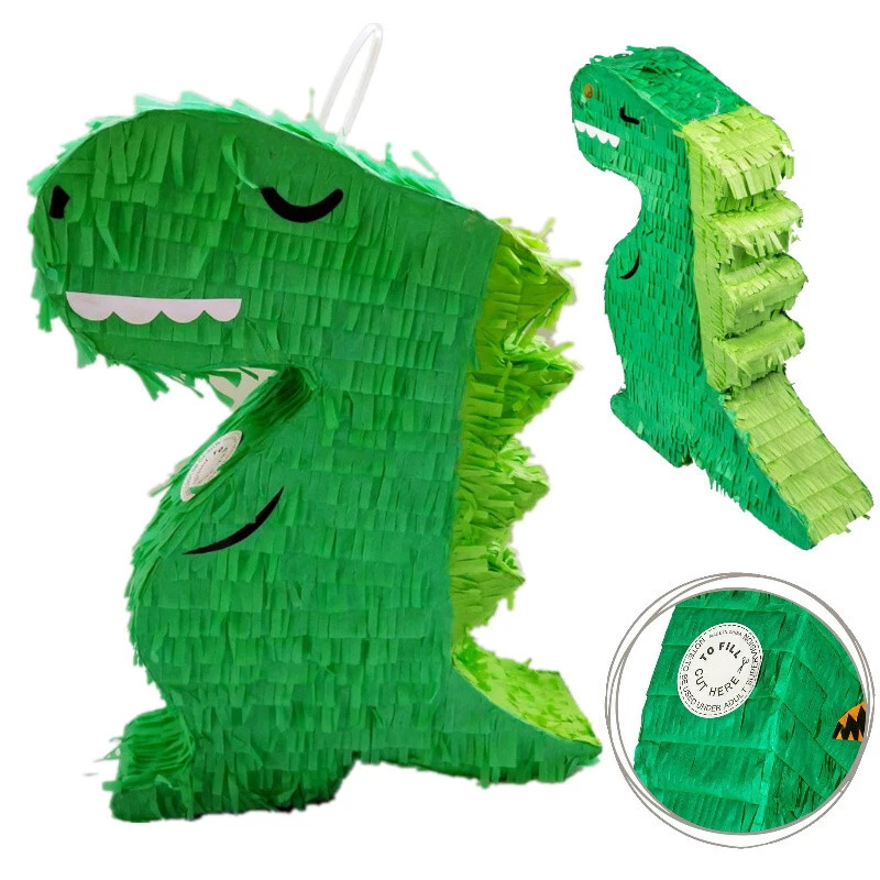 DINOSAUR T Rex Pinata Jumbo 42cm Smash N Bash Hanging Childrens Party Game