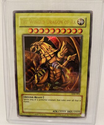 Yu-Gi-Oh Winged Dragon of Ra GBI-003 Ultra Rare Promo Card | eBay