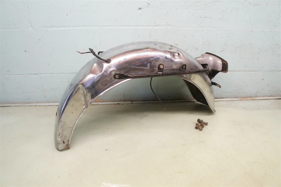 1967 BSA A65 A65L Lightning Thunderbolt 650 A65T A65-L *2309 REAR FENDER  - Image 4 of 4