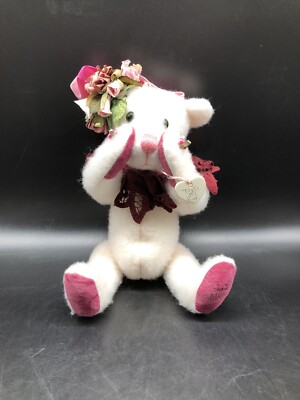 Vintage Pittsburgh Originals Teddy Bear, Tickle Me Pink Numbered By Chris Miller
