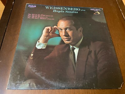 Alexis Weissenberg~Plays Haydn Sonatas~EX~RCA Red Seal Stereo~Piano~FAST SHIPPIN