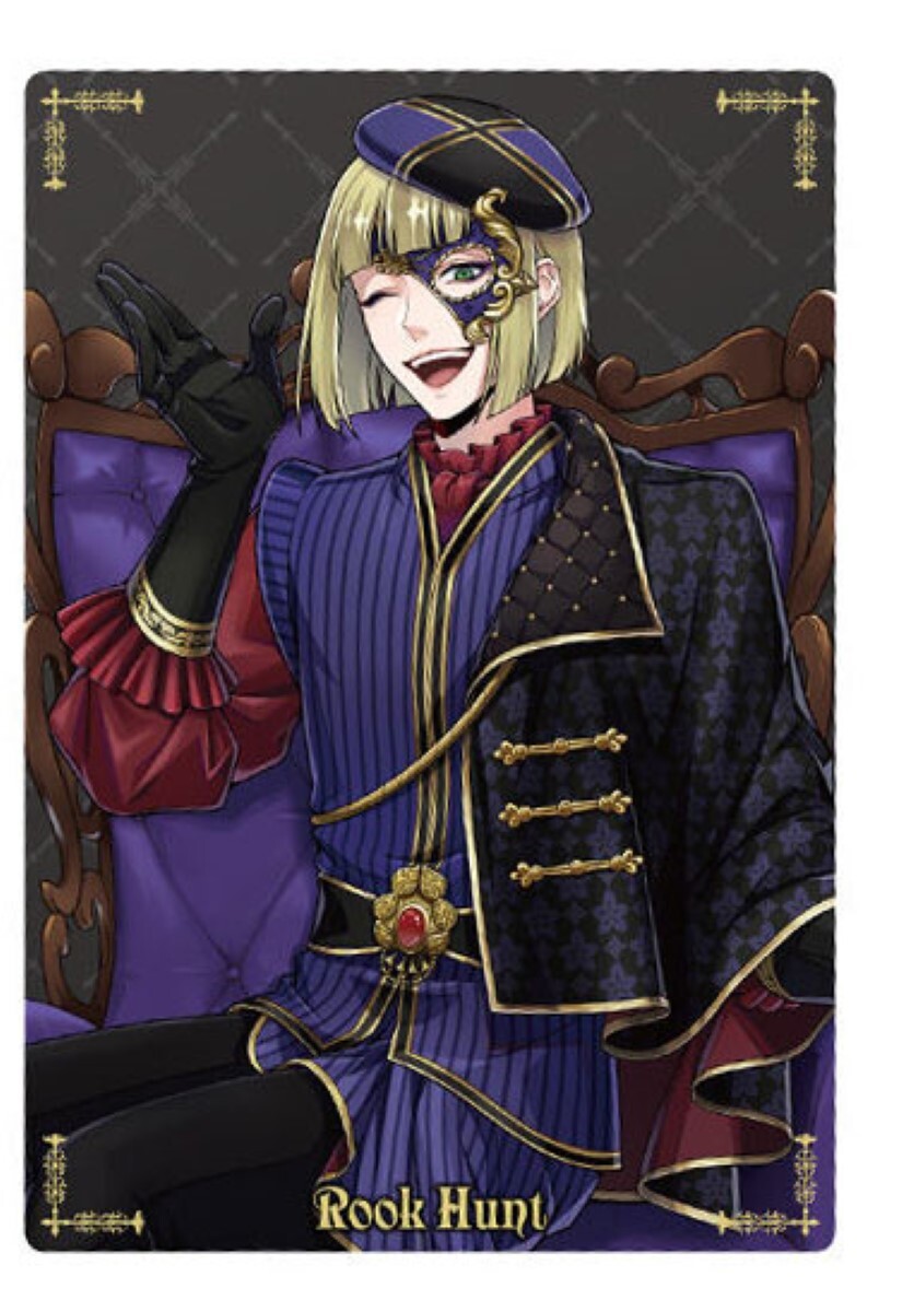 Twisted-Wonderland Trading Card TW#5 No.16 Rook Hunt BANDAI Japan