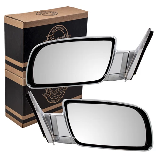 Manual Mirror fits 1988-1999 C1500 Standard Type Manual Fold Set 1988-1988 R20