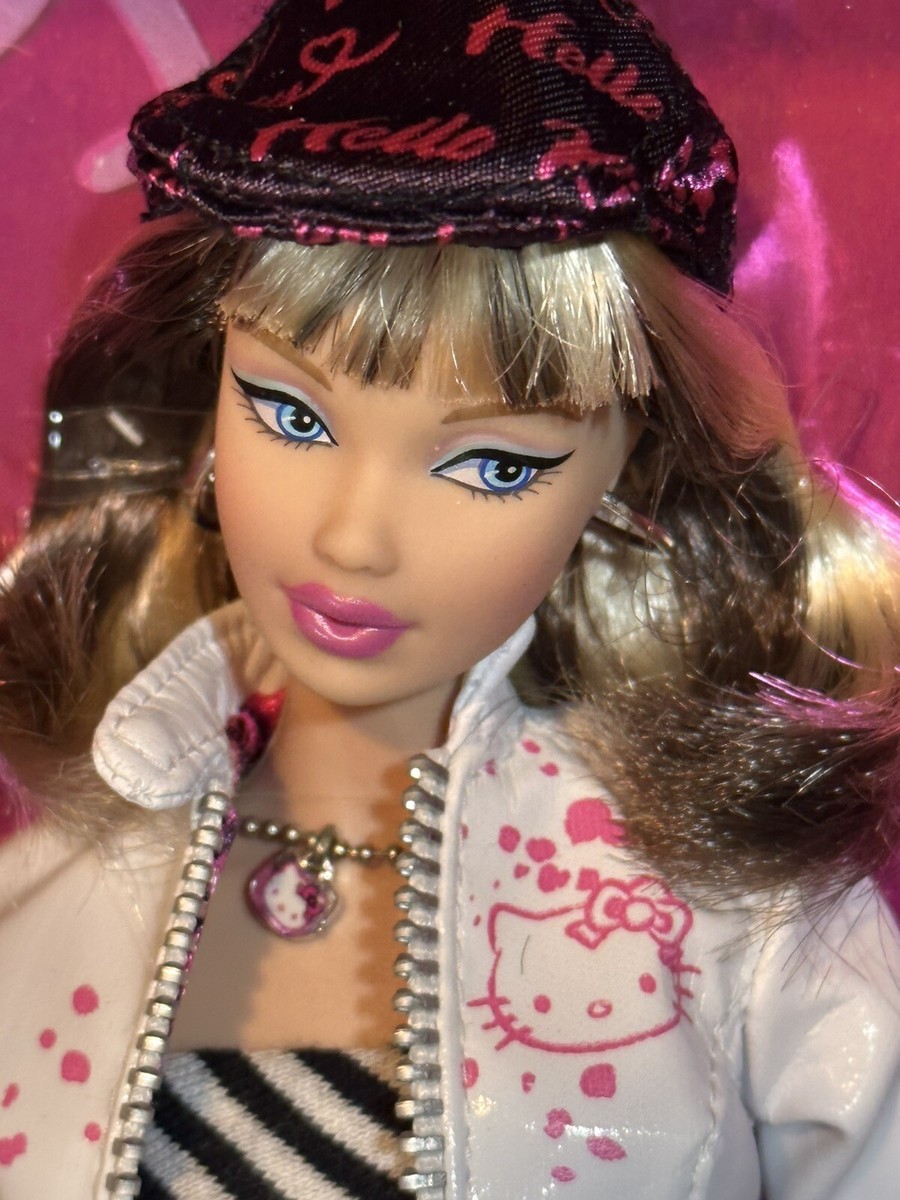 新しい季節 Barbie Face Steffi Kitty Hello Sanrio w 2007 Colors Hair Two その他