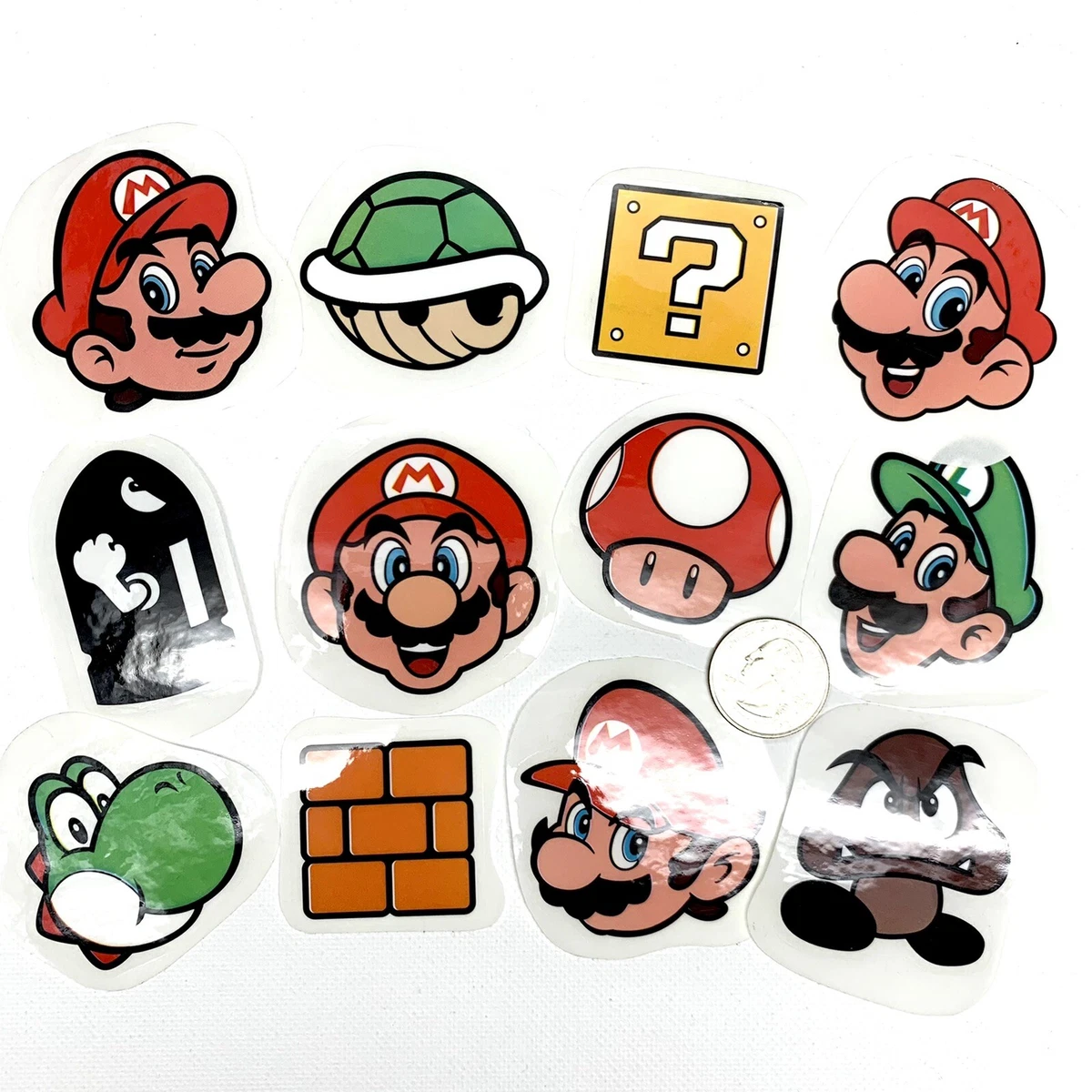 Mario stickers sale