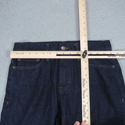 J Crew Jeans Mens 28 Slim Fit Selvedge Raw Indigo Dark Wash J Crew Jeans Mens 28 Slim Fit Selvedge Raw Indigo Dark Wash