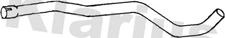 Klarius centre pipe fits Fiat 500 1.3mjtd dpf 04> FT855E