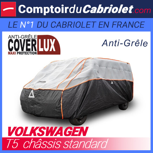 Housse anti-grêle Volkswagen T5 protégez votre Van des impacts avec Coverlux en EVA de 5mm
