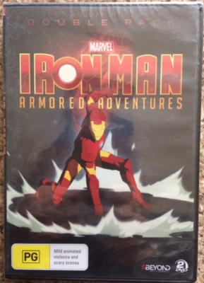 Marvel Iron Man The Makluan Ring Saga Double Pack Region DVD