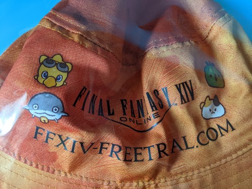 Final Fantasy 14 XIV Dawntrail Bucket Hat PAX Exclusive UNOPENED FACTORY SEALED - Picture 4 of 4
