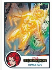 #70 FRANKIE RAYE 2022(2023) Upper Deck Marvel Beginnings NOVA FANTASTIC FOUR