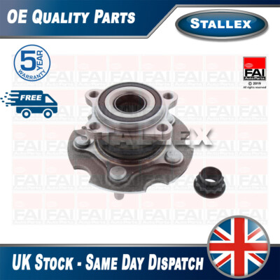 Fits Toyota RAV4 2005- 2.0 D 2.2 2.4 2.5 Wheel Bearing Kit Rear Stallex