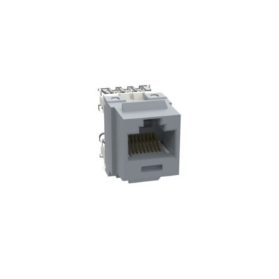 Panduit NK688MIG Cat-6 Punchdown Keystone Jack Module UTP RJ45 Int'l Gray