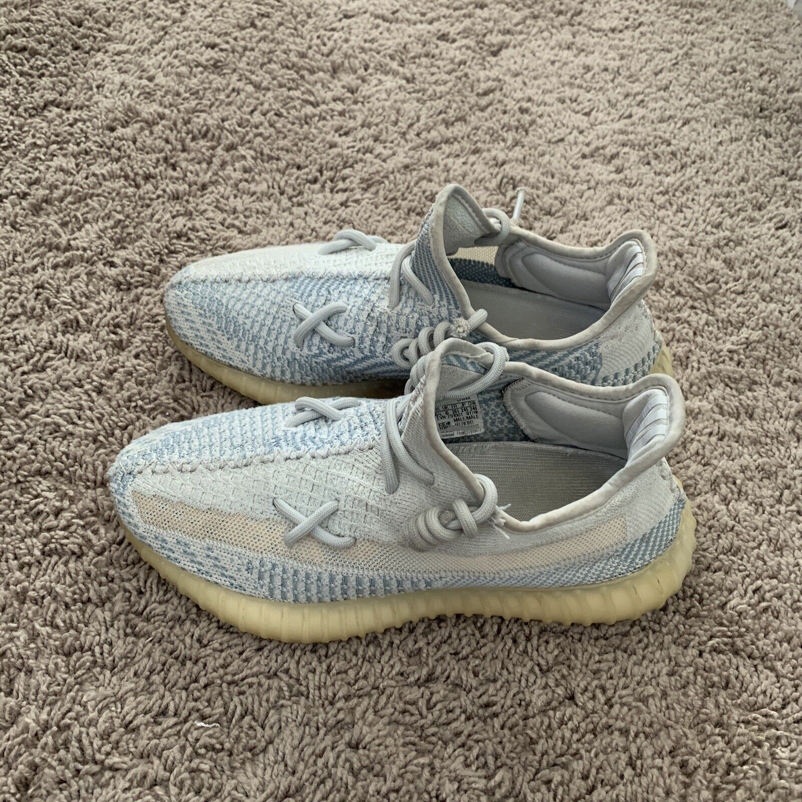 Size 6.5 - adidas Yeezy Boost 350 V2 Cloud White Non-Reflective