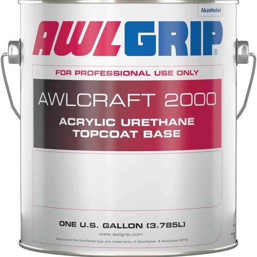 Awlgrip Awlcraft 2000 Acrylic Urethane Topcoat Snow White Gallon F8063
