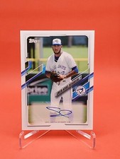 Simeon Woods Richardson 2021 Topps Pro Debut Base Auto #PD-68 Blue Jays