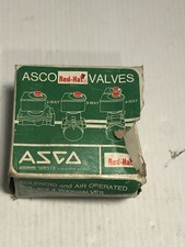 NEW ASCO RED HAT 8321A1 SOLENOID VALVE 10-200 PSI 120V 1/4" PIPE