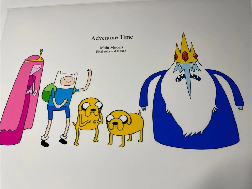 TIEMPO DE AVENTURA animación impresión celular publicidad celda arte conceptual red de dibujos animados Foto 2 de 3