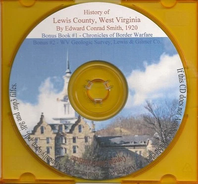 Lewis County WV History - VA & WV genealogy +BONUS
