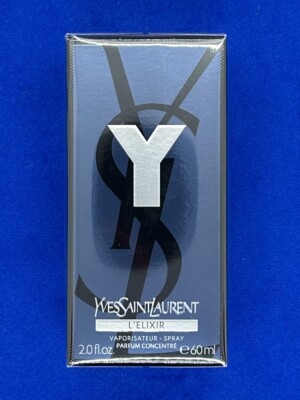YSL Y L'Elixir Parfum 2oz Men New 60 Ml NEW HARD TO FIND