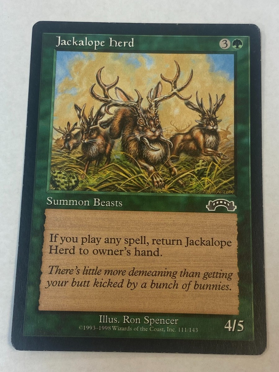 Jackalope Herd - Magic the Gathering MTG Exodus Single Card | eBay