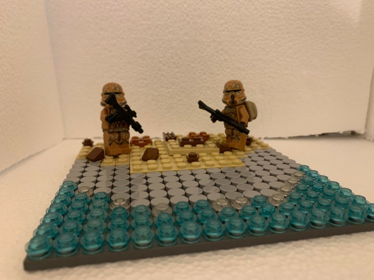 Lego Geonosis Droid Factory Moc LEGO Star Wars Custom Desert Of