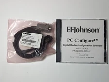 RS232 Programming Cable EF Johnson Ascend 51SL 5100-ES EFJ5100 W/Software
