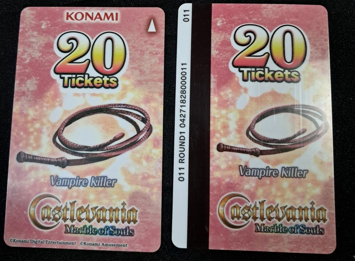 castle vania marble of souls カード全種セット Round 1 Arcade Cards Castlevania Marble of Souls Lot
