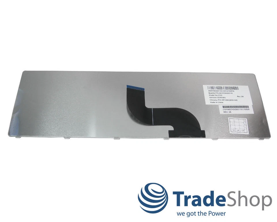 Laptop Tastatur QWERTZ Deutsch für Acer Travelmate P253-E P253-M P253-MG P453-M - Bild 3 von 3