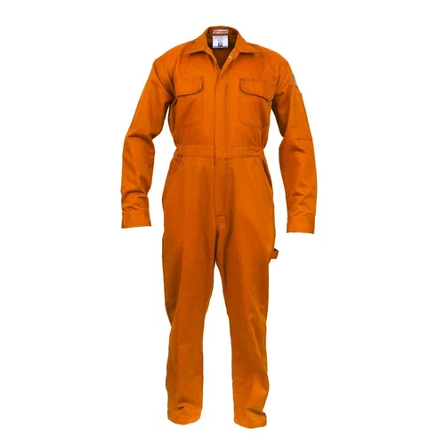 Classic Safety Work Coverall - Long Sleeve - 100% C - 7 oz video thumbnail