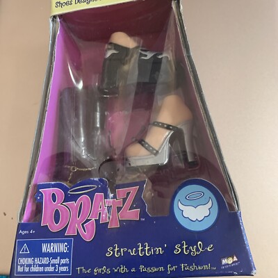 Vintage 2002 MGA BRATZ strutting style unopened unused 3 pairs. For Cloe