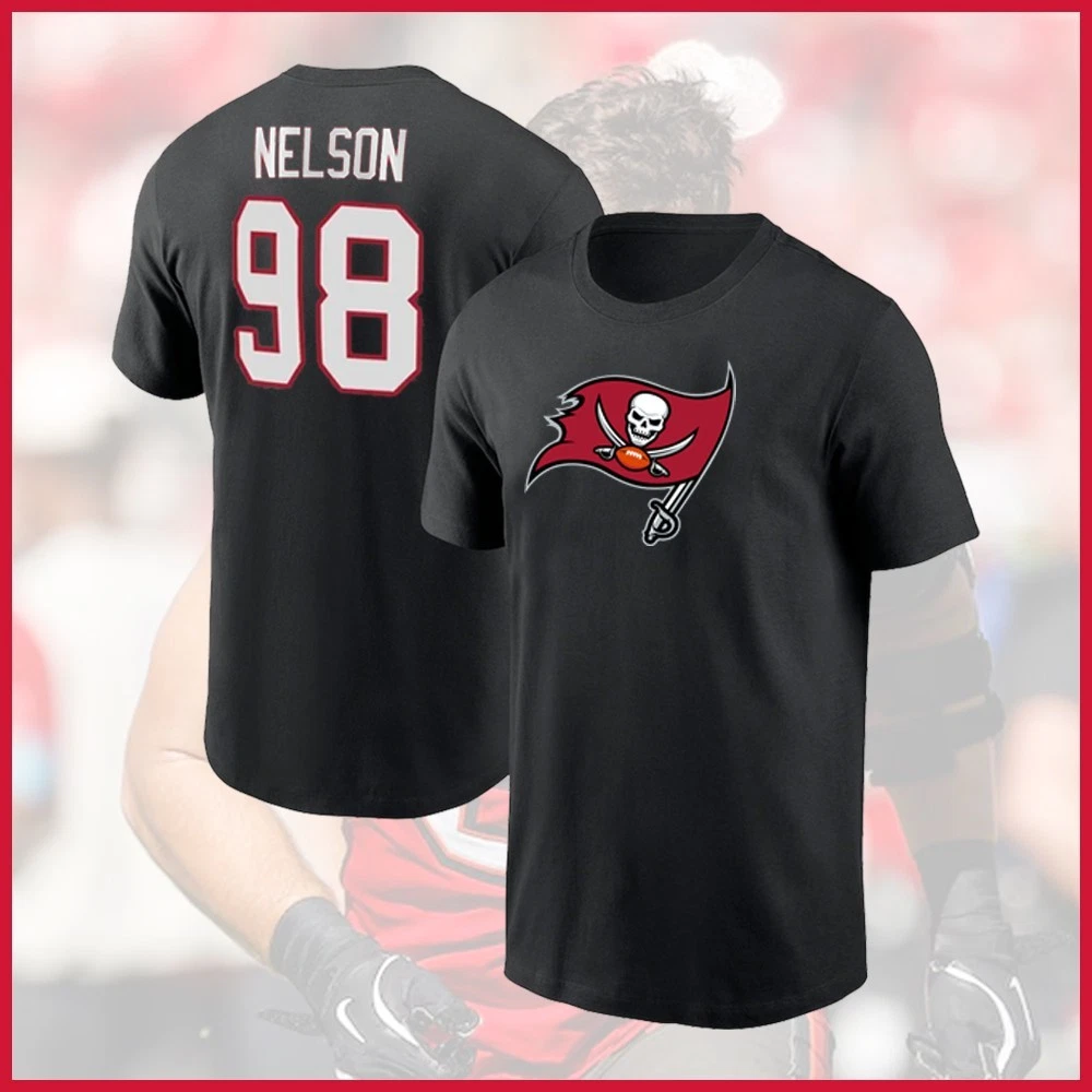 Anthony Nelson #98 Tampa Bay 2025 Player Name & Number S-5XL