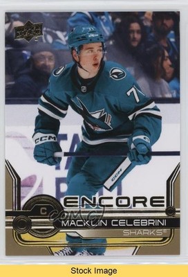 2024-25 Extended Series Encore Gold Macklin Celebrini #E-8 Rookie RC READ 1s4b