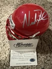 Nick Foles Signed Arizona Wildcats Mini Helmet COA Eagles MVP