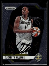 2024 Panini Prizm WNBA #24 Elizabeth Williams Signed Card Auto IP