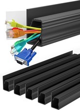 Under Desk Cable Management Adhesive Cable Organizer Home  Office No-Drill Cord