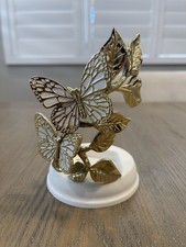 Bath  Body Works Gold Butterflies Holder  Hand Soap