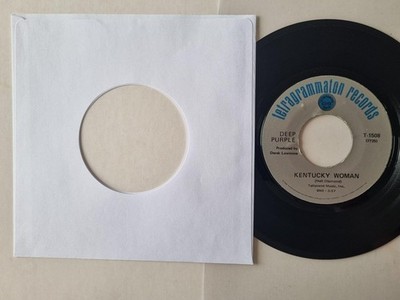Deep Purple - Kentucky Woman/ Hard Road 7'' Vinyl US