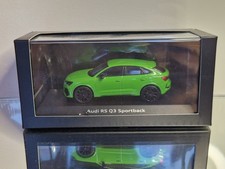 Minichamps 1:43 Audi RS Q3 Sportback Kyalami Green Original packaging RAR SELTEN