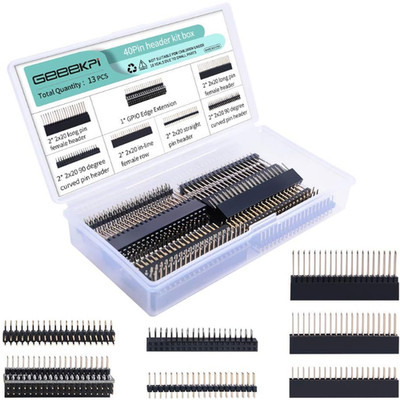 40 Pin Stacking Header Kit Raspberry Pi 5 4 3B 2B B