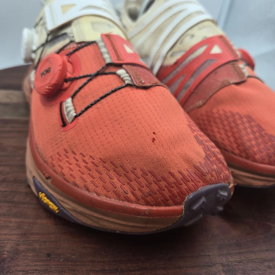 Zapatillas deportivas Altra Mont Blanc para mujer 10 naranja BOA Vibram Trail Running Foto 4 de 4