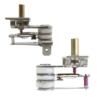 250V 15A 10A Adjustable Temperature Switches Bimetallic Heating Thermostat