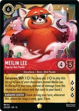 Meilin Lee - Popular Red Panda Lorcana TCG 13 - 125/204 Normal
