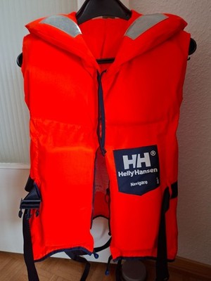 Helly Hansen Navigare Rettungsweste Schwimmweste 100N 60-90kg orange gebraucht