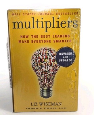 Multipliers Revised Updated Liz Wiseman Paperback Leadership Book NEW Sealed