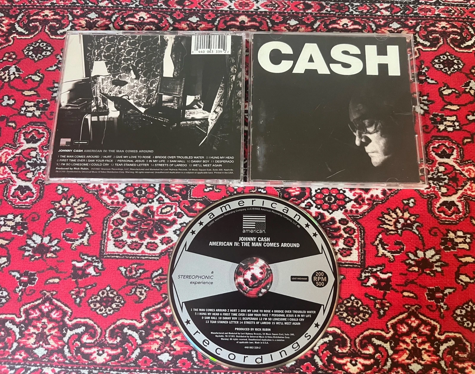 ‘American IV: The Man Comes Around’ by Johnny Cash (CD 2002 Lost Highway)